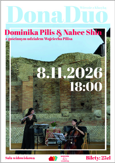 Plakat wydarzenia: DONA DUO - WIECZÓR Z KLASYKĄ 