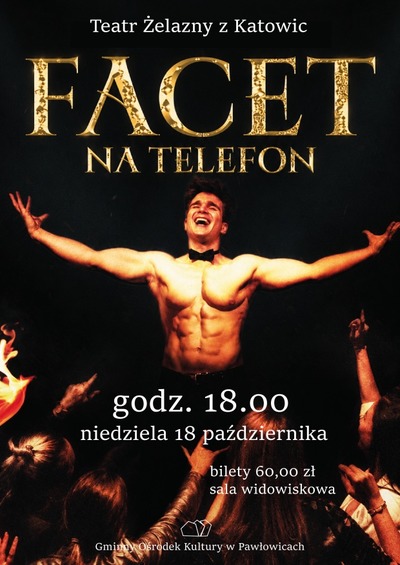 Plakat wydarzenia: Facet na telefon - Teatr Współczesny 